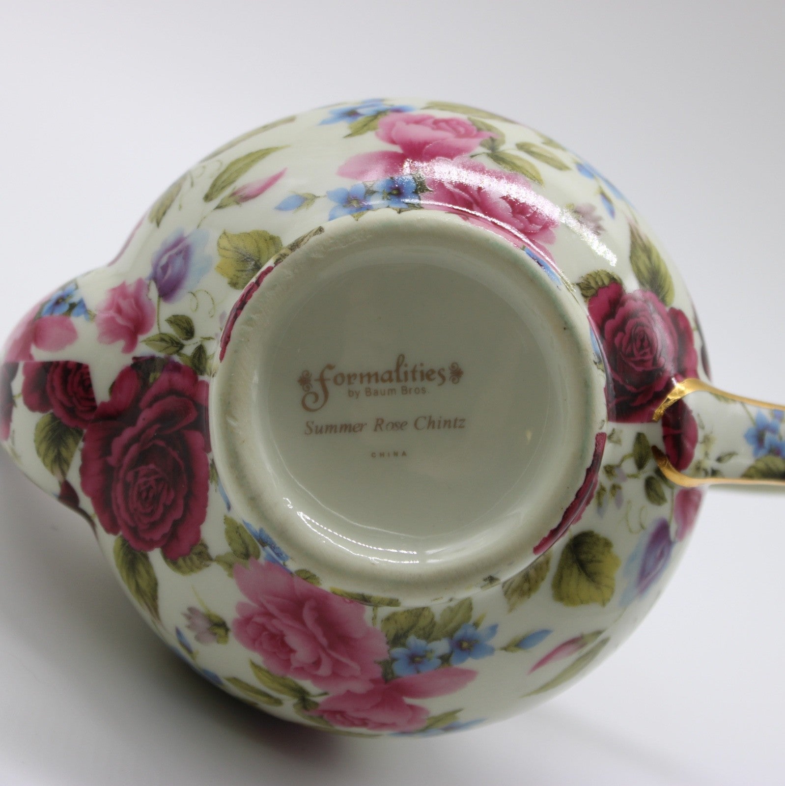 Floral Trinket Teapot from Formalities by Baum Brothers